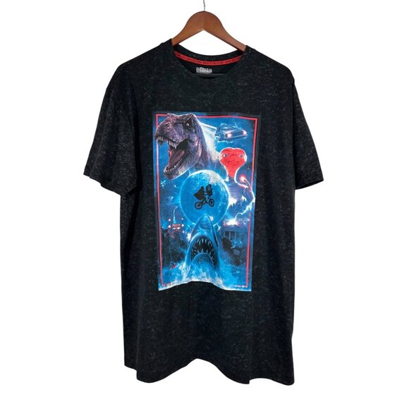 Universal Studios Graphic T-Shirt Jurassic Park ET Jaws Back To The Future XL - Picture 1 of 9